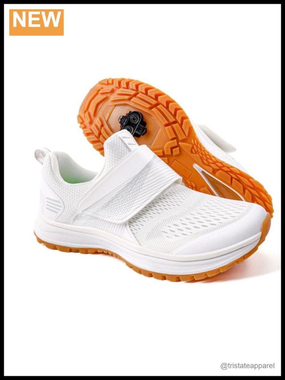 Women's Indoor Cycling Shoes with 2-Bolt SPD Cleats for Spin Class